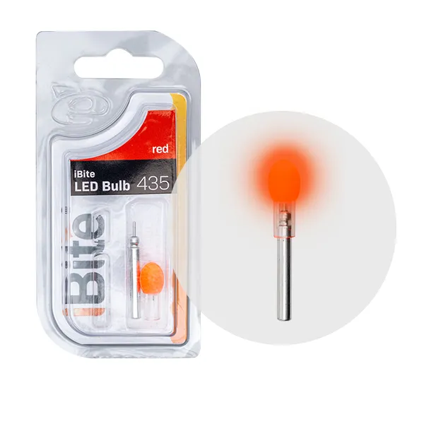 NextFish - Horgász webshop és horgászbolt - IBITE 435 ELEM + BULB LED PIROS