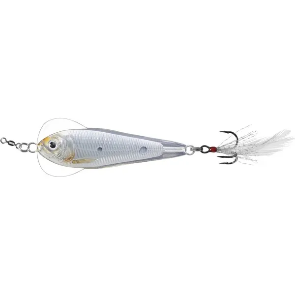 NextFish - Horgász webshop és horgászbolt - LIVETARGET FLUTTER SHAD JIGGING SPOON SILVER/BLUE  50 MM 11 G