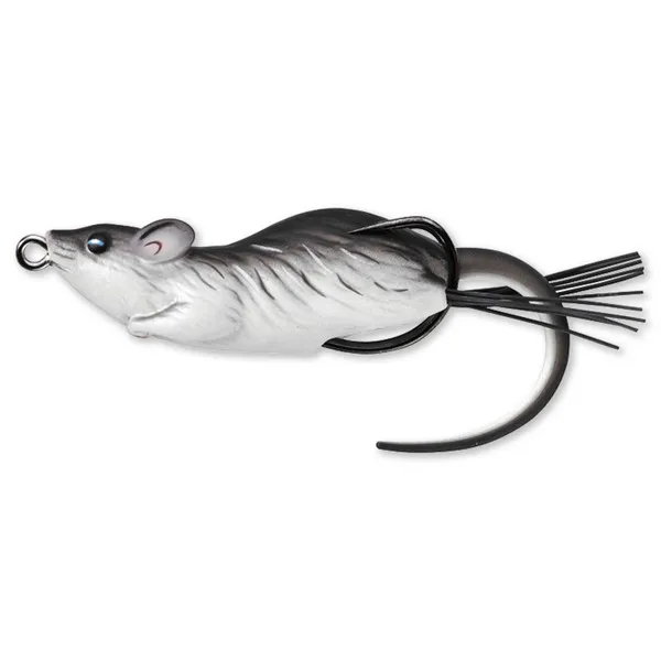 NextFish - Horgász webshop és horgászbolt - LIVETARGET MOUSE WALKING BAIT BROWN/WHITE 60 MM 11 G