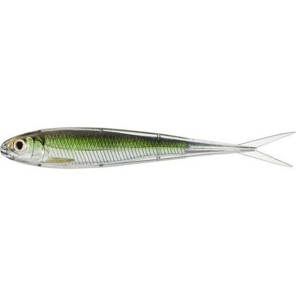 NextFish - Horgász webshop és horgászbolt - LIVETARGET MINNOW SOFT JERKBAIT SILVER/PEARL 100MM - SINKING 4DB/CSOMAG