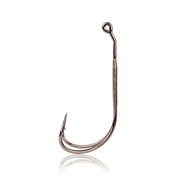 NextFish - Horgász webshop és horgászbolt - MUSTAD FROG DOUBLE HOOK - 2X STRONG BLACK NICKEL 2/1 2DB/CS