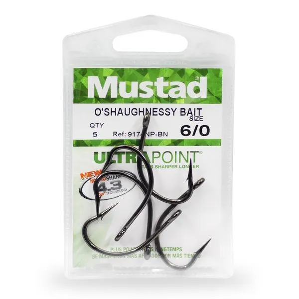 NextFish - Horgász webshop és horgászbolt - MUSTAD O'SHAUGHNESSY BAIT 3/0 7DB/CSOMAG