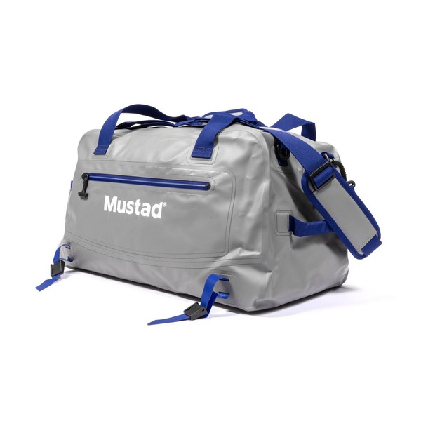 NextFish - Horgász webshop és horgászbolt - MUSTAD DAYBREAK DRY DUFFEL BAG 50L GRAY/BLUE