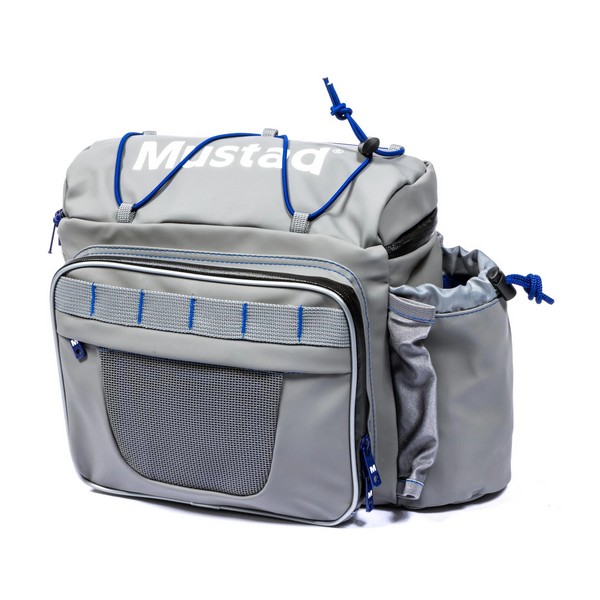 NextFish - Horgász webshop és horgászbolt - MUSTAD GAME TIME HIP BAG - TACKLE - MULTI GRAY/BLUE