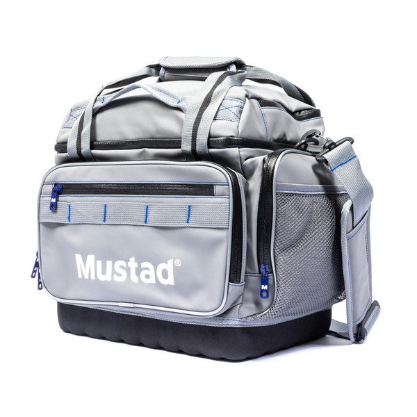 NextFish - Horgász webshop és horgászbolt - MUSTAD GAME TIME TOTE - TACKLE - MULTI GRAY/BLUE