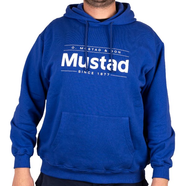 NextFish - Horgász webshop és horgászbolt - MUSTAD BLUE BRAND COTTON HOODIE XXXL