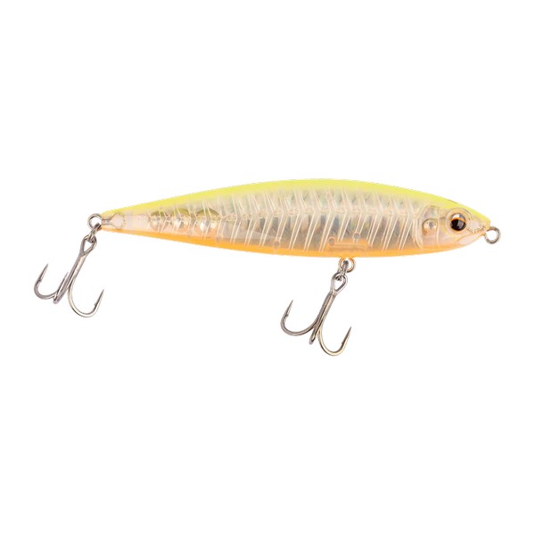 NextFish - Horgász webshop és horgászbolt - MUSTAD VERTEBRATA TOP WATER 4.3'' 18.8G 3/4OZ 002 GOLD CHARTREUSE