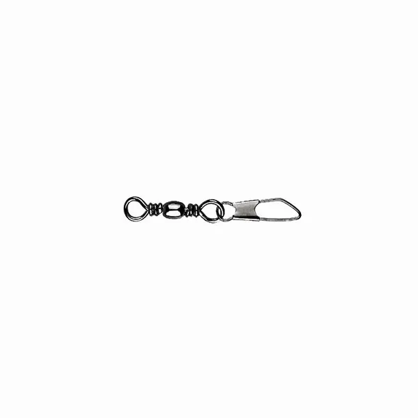 NextFish - Horgász webshop és horgászbolt - MUSTAD BARREL SWIVEL WITH SAFETY SNAP 1×A5 10DB/CSOMAG