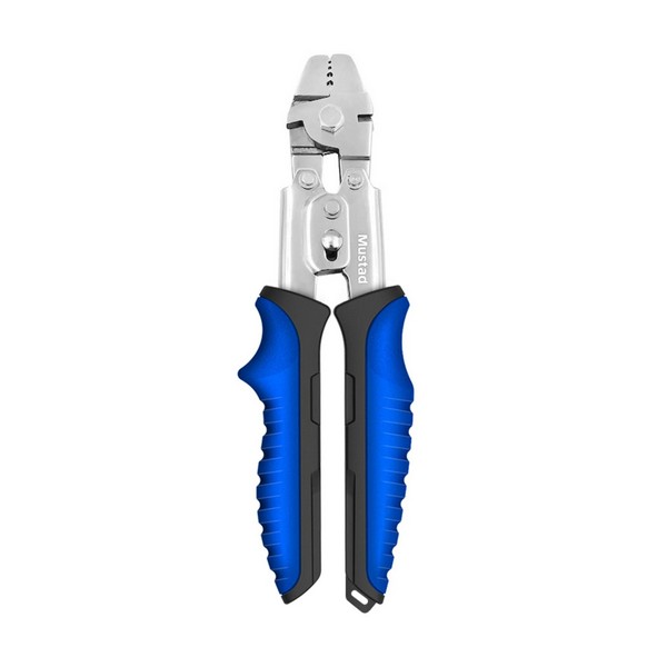 NextFish - Horgász webshop és horgászbolt - MUSTAD 10” CRIMPING TOOL, , 420 STAINLESS STEEL, FINE POLISH BLUE