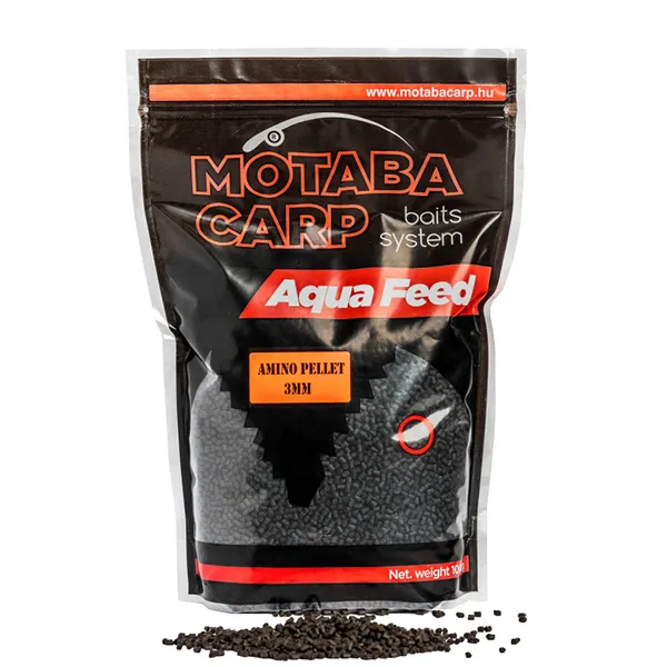 NextFish - Horgász webshop és horgászbolt - MOTABA CARP AMINO PELLET 3MM 1000G ETETŐ PELLET