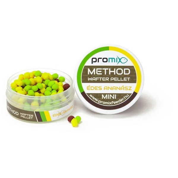 NextFish - Horgász webshop és horgászbolt - PROMIX METHOD WAFTER PELLET MINI ÉDES ANANÁSZ wafters