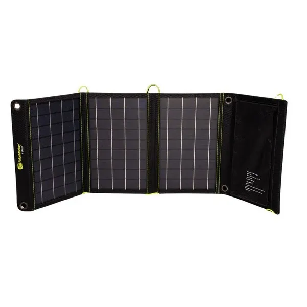 NextFish - Horgász webshop és horgászbolt - RIDGEMONKEY VAULT QC3.0 USB-A 21W SOLAR PANEL NAPELEMES TÖLTŐ