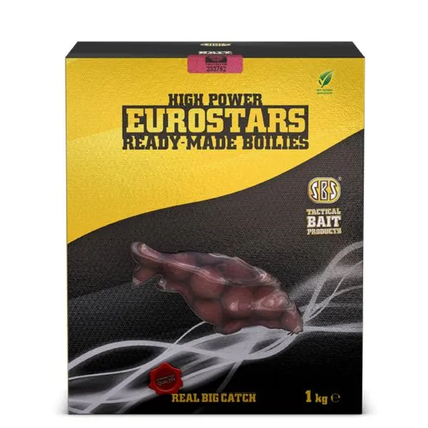 NextFish - Horgász webshop és horgászbolt - SBS EUROSTAR READY-MADE CRANBERRY 1KG 20MM ETETŐ BOJLI