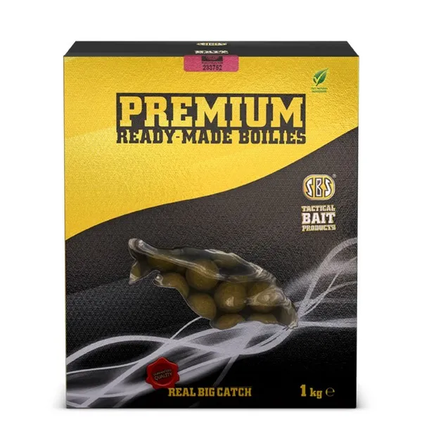 NextFish - Horgász webshop és horgászbolt - SBS Premium Ready-Made Krill Halibut 1kg 14mm Etető Bojli