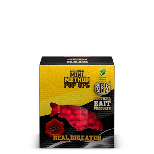 NextFish - Horgász webshop és horgászbolt - SBS Soluble Mini Method Pop Ups M1 8-10mm 20g PopUp