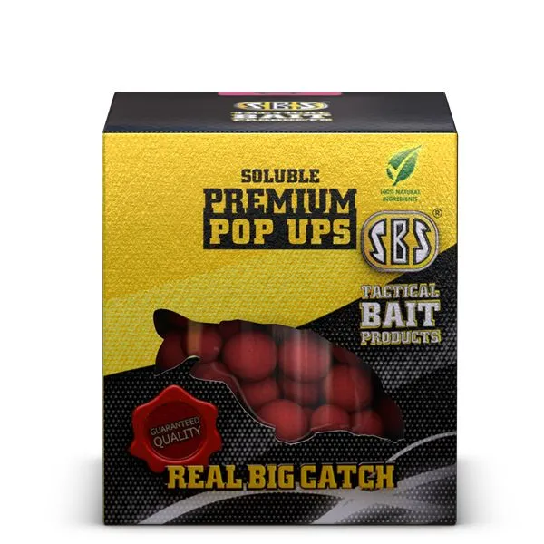 NextFish - Horgász webshop és horgászbolt - SBS Soluble Premium Pop Ups Krill Halibut 100gr 16,18,20mm PopUp