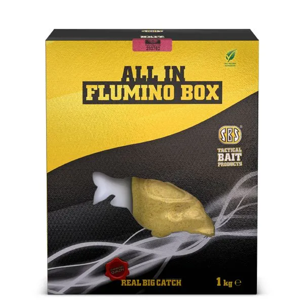 NextFish - Horgász webshop és horgászbolt - SBS ALL IN FLUMINO BOX CRANBERRY 1,5 KG etetőanyag