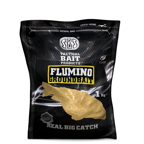 NextFish - Horgász webshop és horgászbolt - SBS FLUMINO GROUNDBAIT NATURAL 1 KG etetőanyag