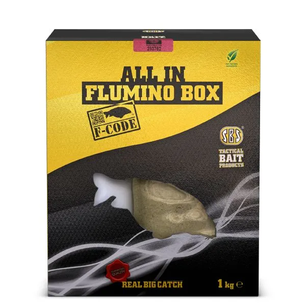 NextFish - Horgász webshop és horgászbolt - SBS ALL IN FLUMINO BOX F-CODE UNDERCOVER 1,5KG etetőanyag