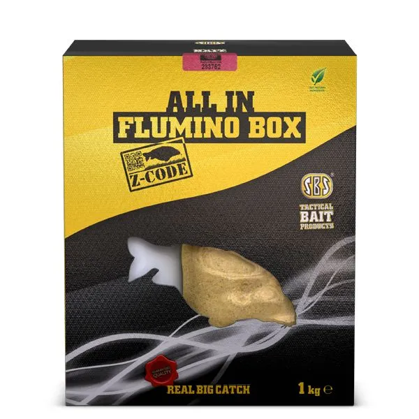 NextFish - Horgász webshop és horgászbolt - SBS ALL IN FLUMINO BOX Z-CODE PINEAPPLE 1,5KG etetőanyag