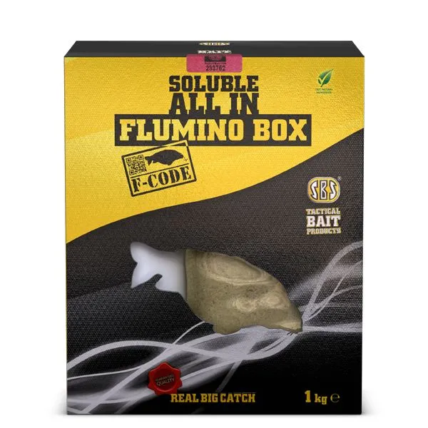 NextFish - Horgász webshop és horgászbolt - SBS SOLUBLE ALL IN FLUMINO BOX F-CODE UNDERCOVE 1,5KG etetőanyag