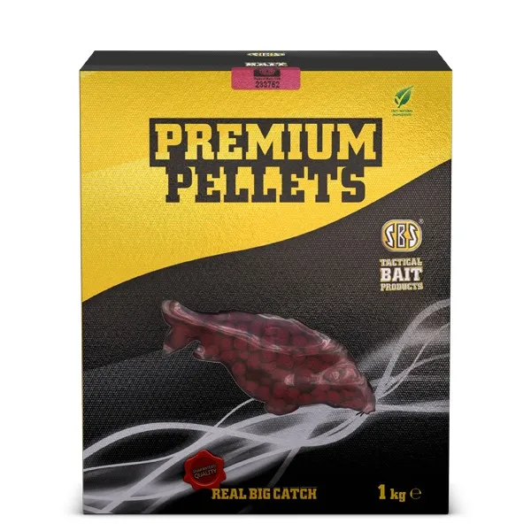 NextFish - Horgász webshop és horgászbolt - SBS Premium Pellets Krill Halibut 5kg 6mm Etető Pellet