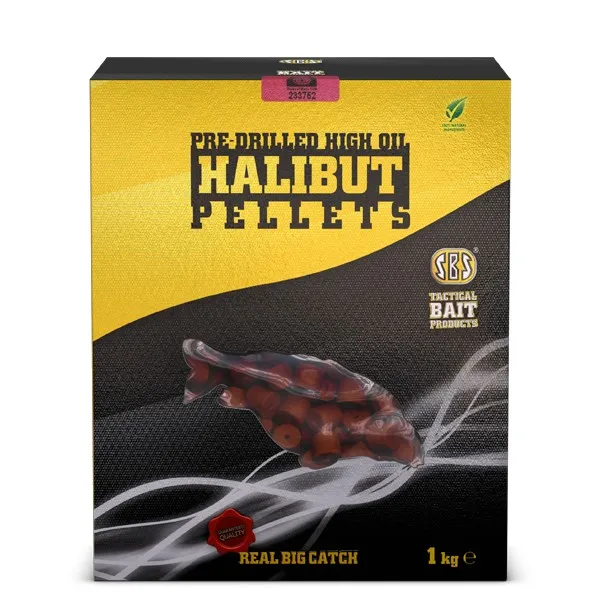 NextFish - Horgász webshop és horgászbolt - SBS PRE-DRILLED HALIBUT 1KG 14MM ETETŐ PELLET