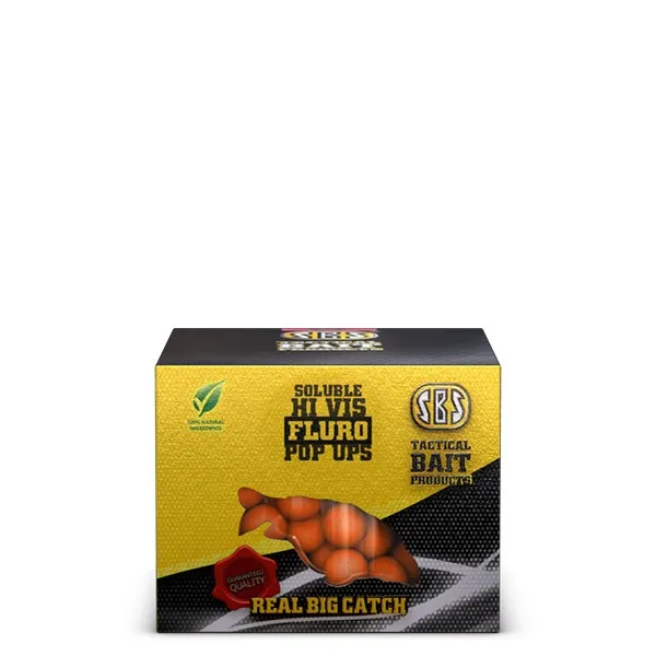 NextFish - Horgász webshop és horgászbolt - SBS Soluble Fluro Pop Ups Peach 14 mm 40g PopUp