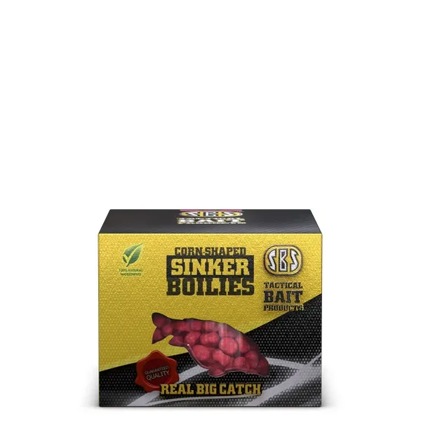 NextFish - Horgász webshop és horgászbolt - SBS Corn Shaped Sinker Boilies Peach 60G/8-10MM horog bojli