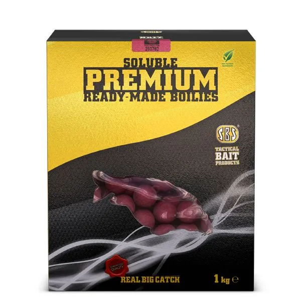 NextFish - Horgász webshop és horgászbolt - SBS SOLUBLE PREMIUM READY-MADE 1KG M1 SPICY 24MM ETETŐ BOJLI