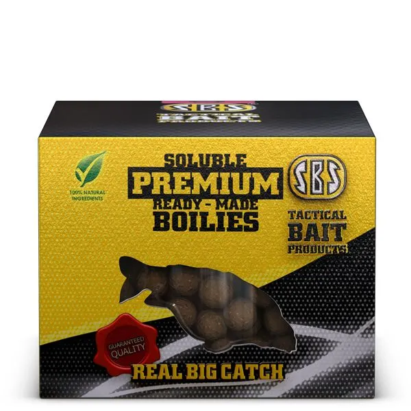 NextFish - Horgász webshop és horgászbolt - SBS Soluble Premium Ready-Made Krill Halibut 1kg 20mm Etető Bojli