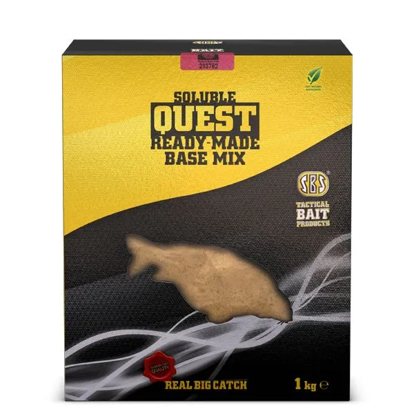 NextFish - Horgász webshop és horgászbolt - SBS SOLUBLE QUEST READY-MADE BASE MIX M4 1 KG ETETŐ BOJLI