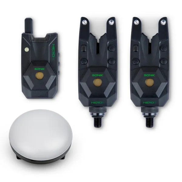 NextFish - Horgász webshop és horgászbolt - SONIK HEROX BITE ALARM SET 2+1+BL (R B)