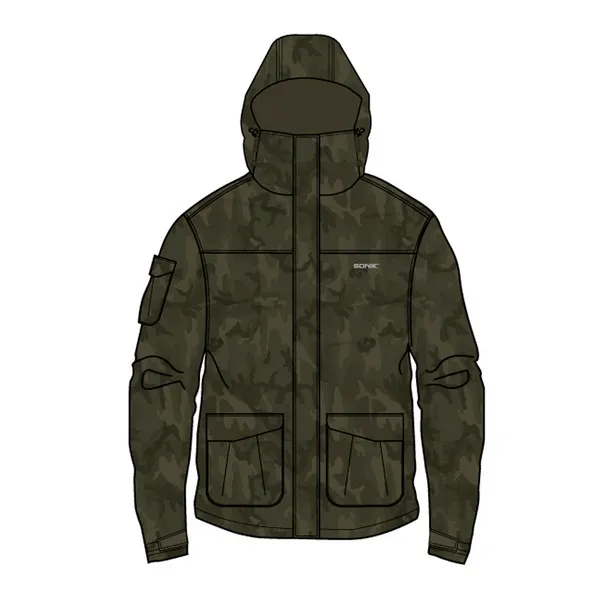 NextFish - Horgász webshop és horgászbolt - SONIK LIGHTWEIGHT JACKET CAMO M KABÁT