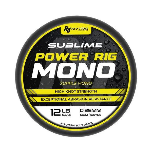 NextFish - Horgász webshop és horgászbolt - NYTRO SUBLIME POWER RIG MONO 0,09