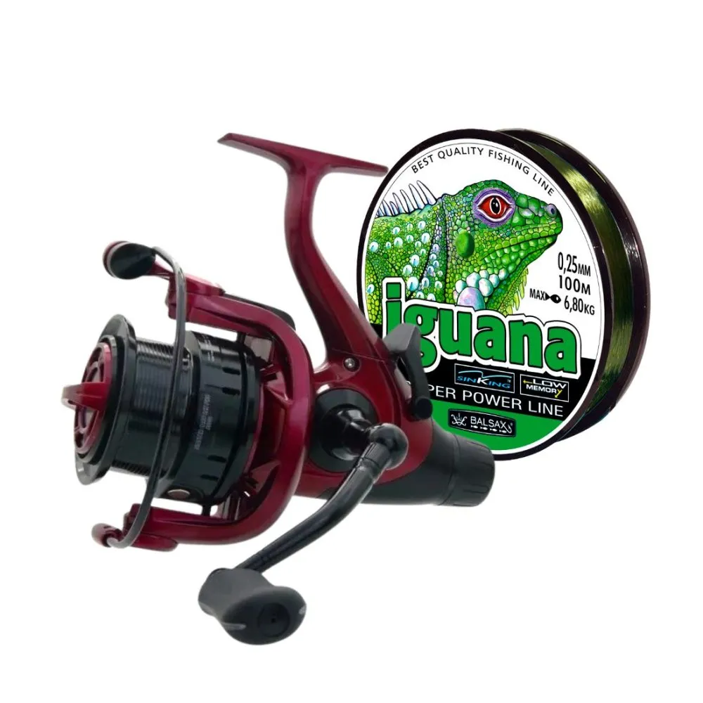 NextFish - Horgász webshop és horgászbolt - By Döme TF MasterCarp LCS Pro 5000 feeder orsó Balsax Iguana zsinórral