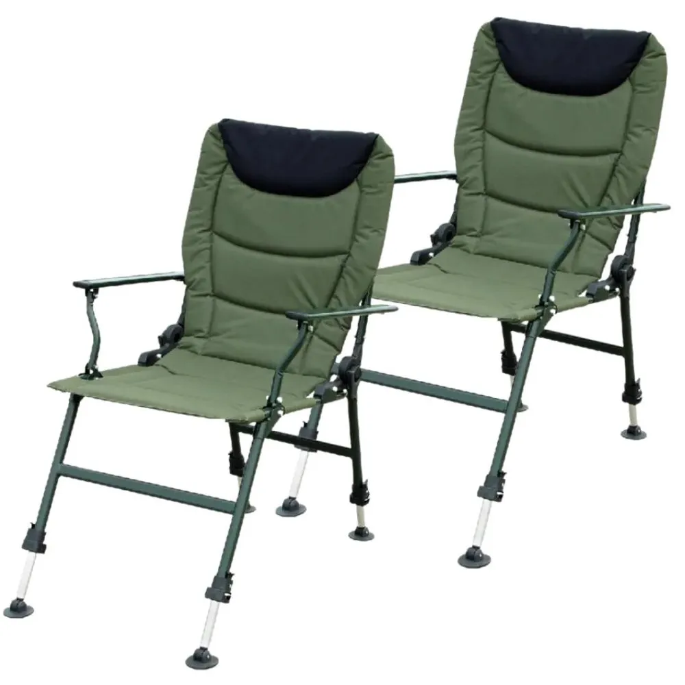 NextFish - Horgász webshop és horgászbolt - KONGER Comfort Carp Armchair 2 horgászszék DUPLA