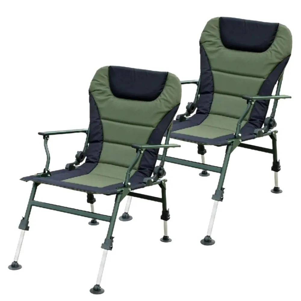 NextFish - Horgász webshop és horgászbolt - KONGER Comfort Carp Armchair 3 horgászszék DUPLA