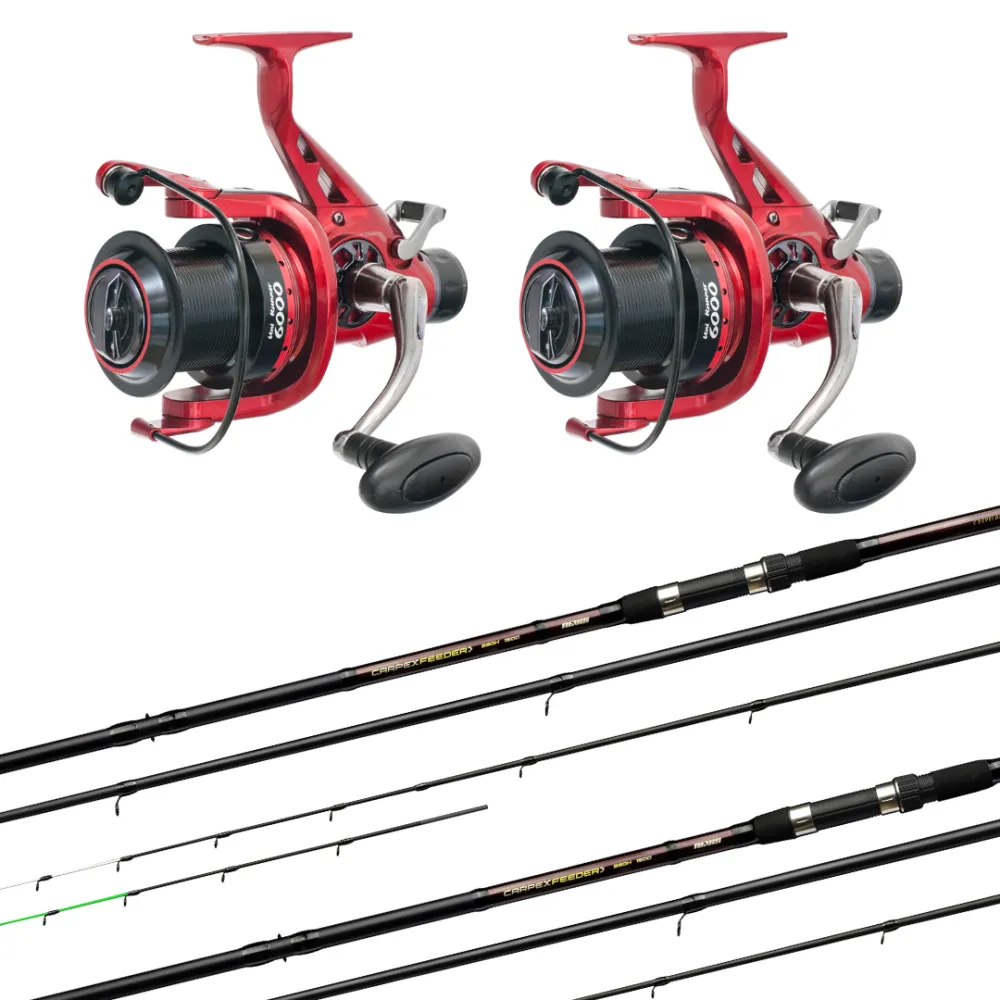 NextFish - Horgász webshop és horgászbolt - TOBI Dupla távdobó CARPEX 390 cm feeder szett