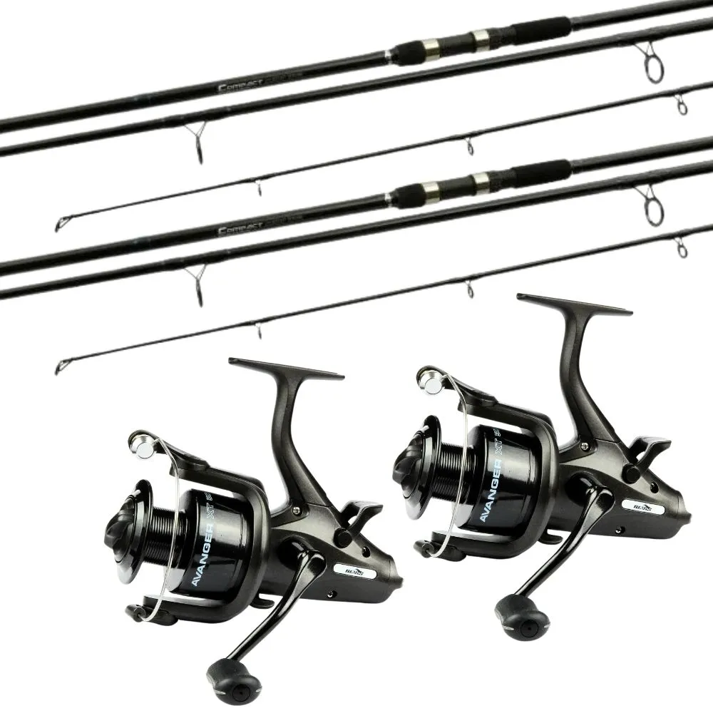 NextFish - Horgász webshop és horgászbolt - NEVIS Dupla Compact Carp 360 cm pontyozó szett