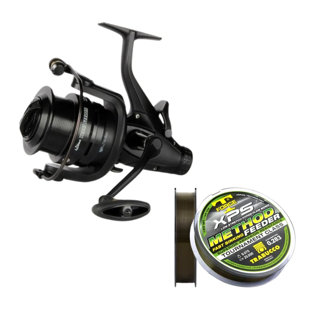 NextFish - Horgász webshop és horgászbolt - By Döme TF Carpfighter Pro 6000 nyeletőfékes orsó + Trabucco zsinór