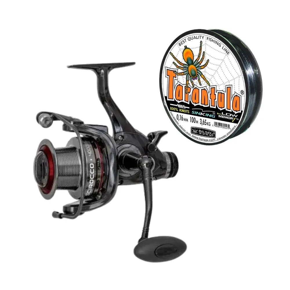 NextFish - Horgász webshop és horgászbolt - CarpZoom Scirocco 6000 nyeletőfékes orsó + Balsax zsinór