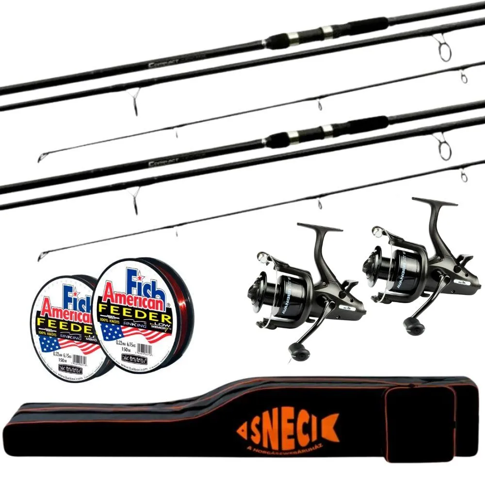 NextFish - Horgász webshop és horgászbolt - TOBI Dupla compact 360 cm bojlis szett