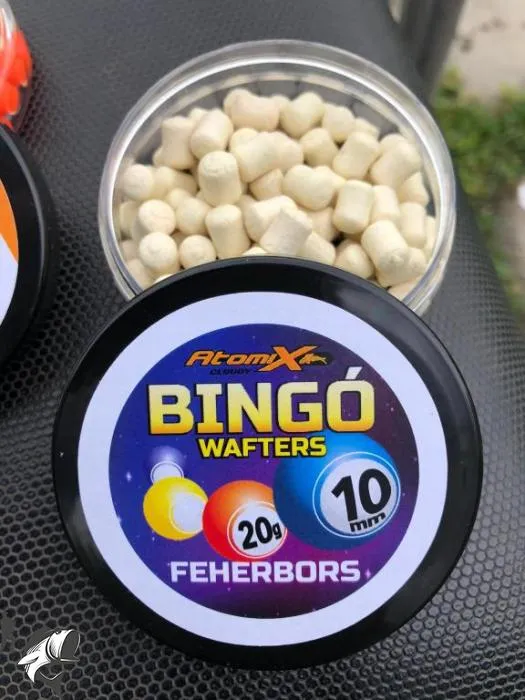 NextFish - Horgász webshop és horgászbolt - ATOMIX BINGÓ FEHÉRBORS 10MM WAFTERS