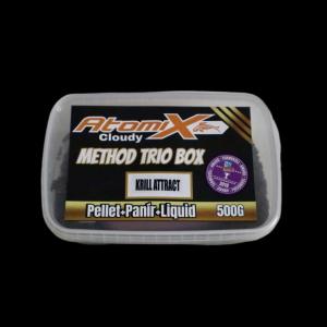 NextFish - Horgász webshop és horgászbolt - ATOMIX METHOD TRIÓ KRILL-ATTRACT 4MM 500G  PELLET