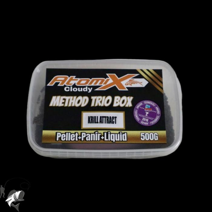 NextFish - Horgász webshop és horgászbolt - ATOMIX METHOD TRIÓ KRILL-ATTRACT 2MM 500G PELLET