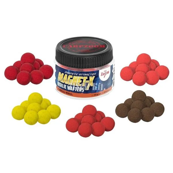 NextFish - Horgász webshop és horgászbolt - CarpZoom Prémium bojli, csili-rák, 15mm, 50g wafters