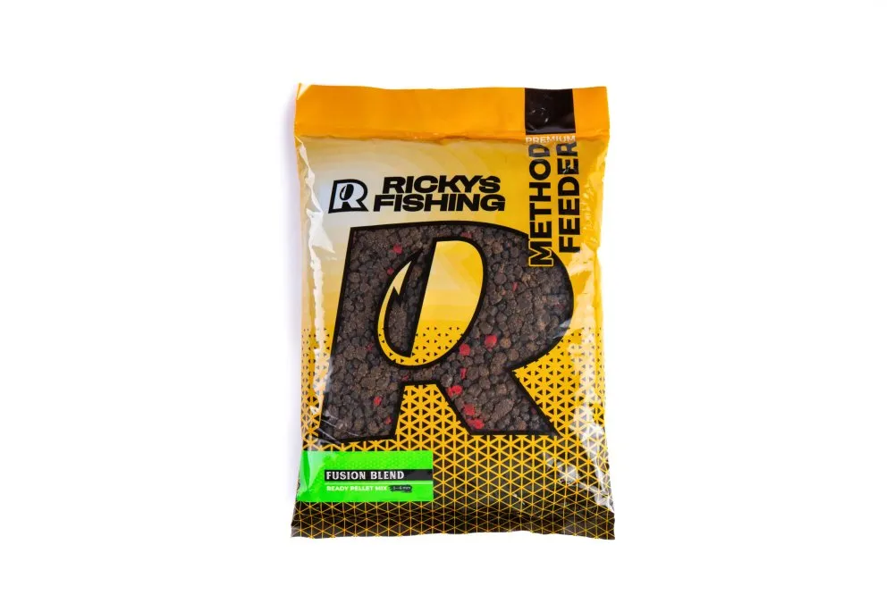 NextFish - Horgász webshop és horgászbolt - Rickys Fishing Fusion Blend – Ready Pellet Mix (NEDVESÍTETT) (büdös-halas)