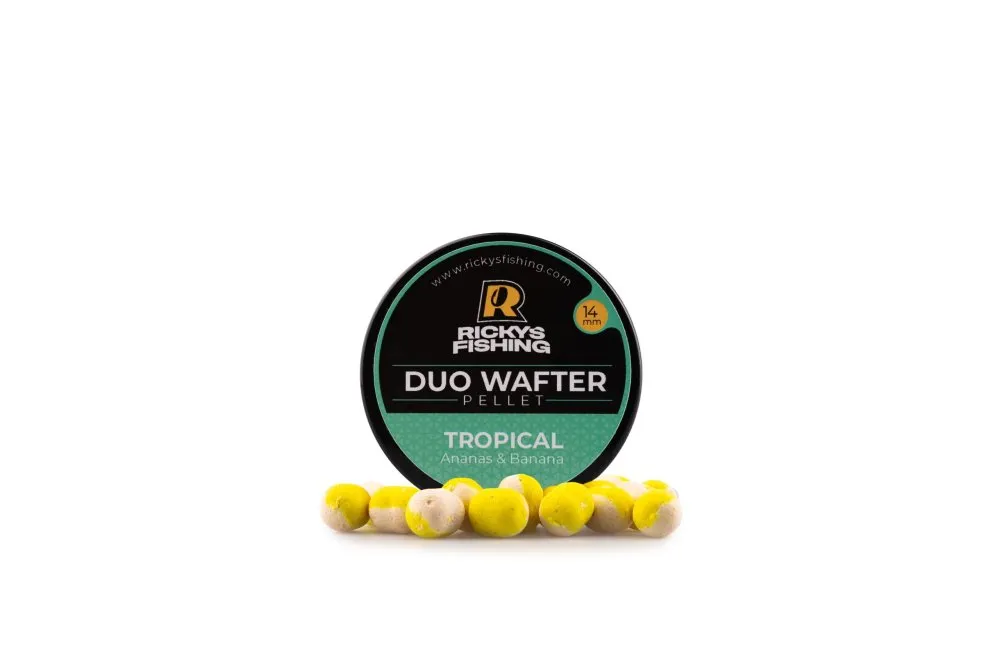 NextFish - Horgász webshop és horgászbolt - Rickys Fishing Tropical – Duo Wafter Pellet 14mm Dumbell (trópusi gyümölcs)