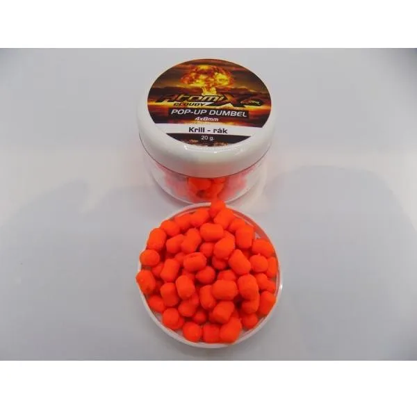 NextFish - Horgász webshop és horgászbolt - Atomix Dumbelek Krill-Rák 20g 4x8 mm PopUp